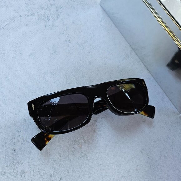 Jacques Marie Mage The Velvet underground black white light sunglasses